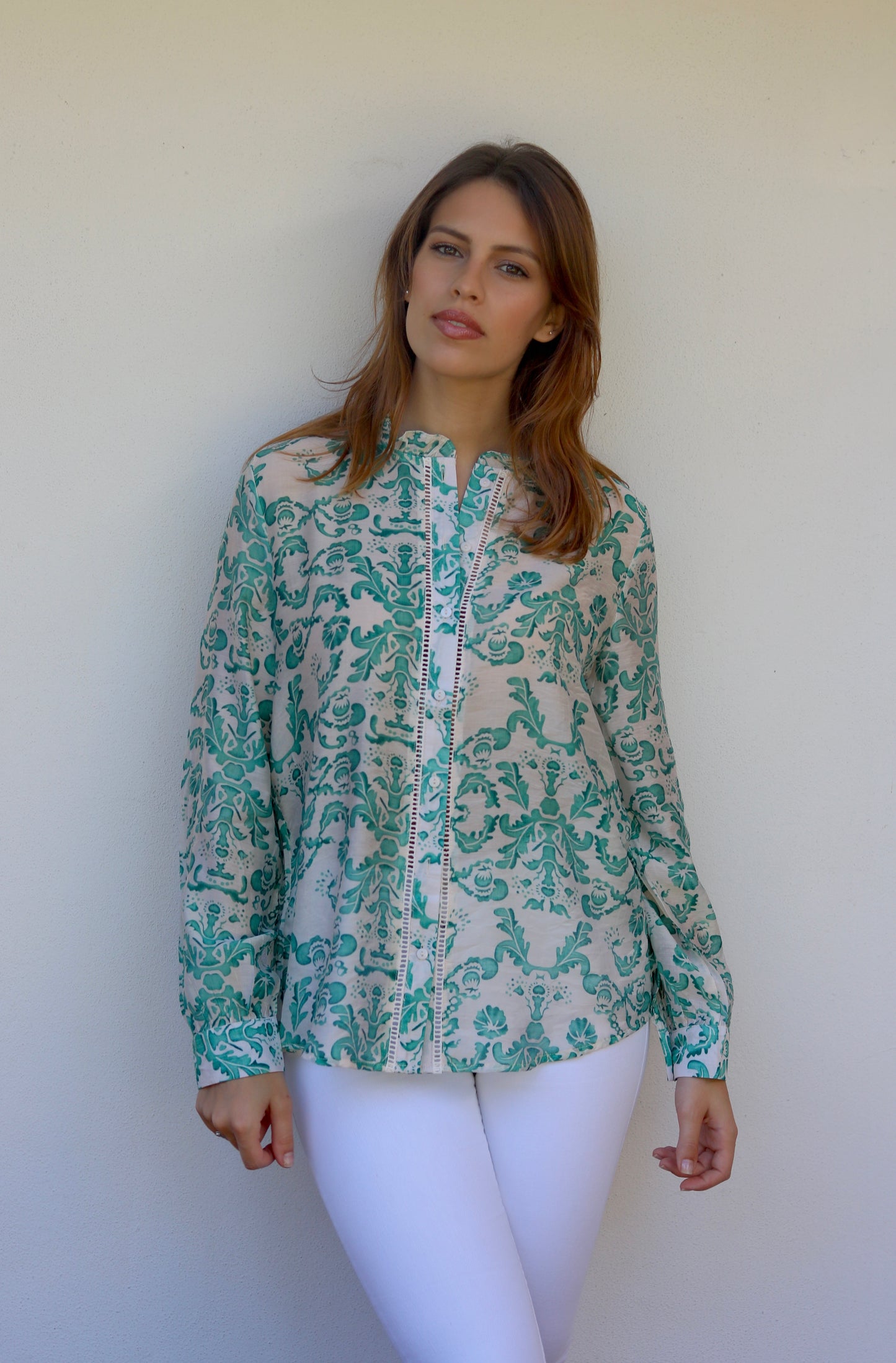 Camisa Água-marinha