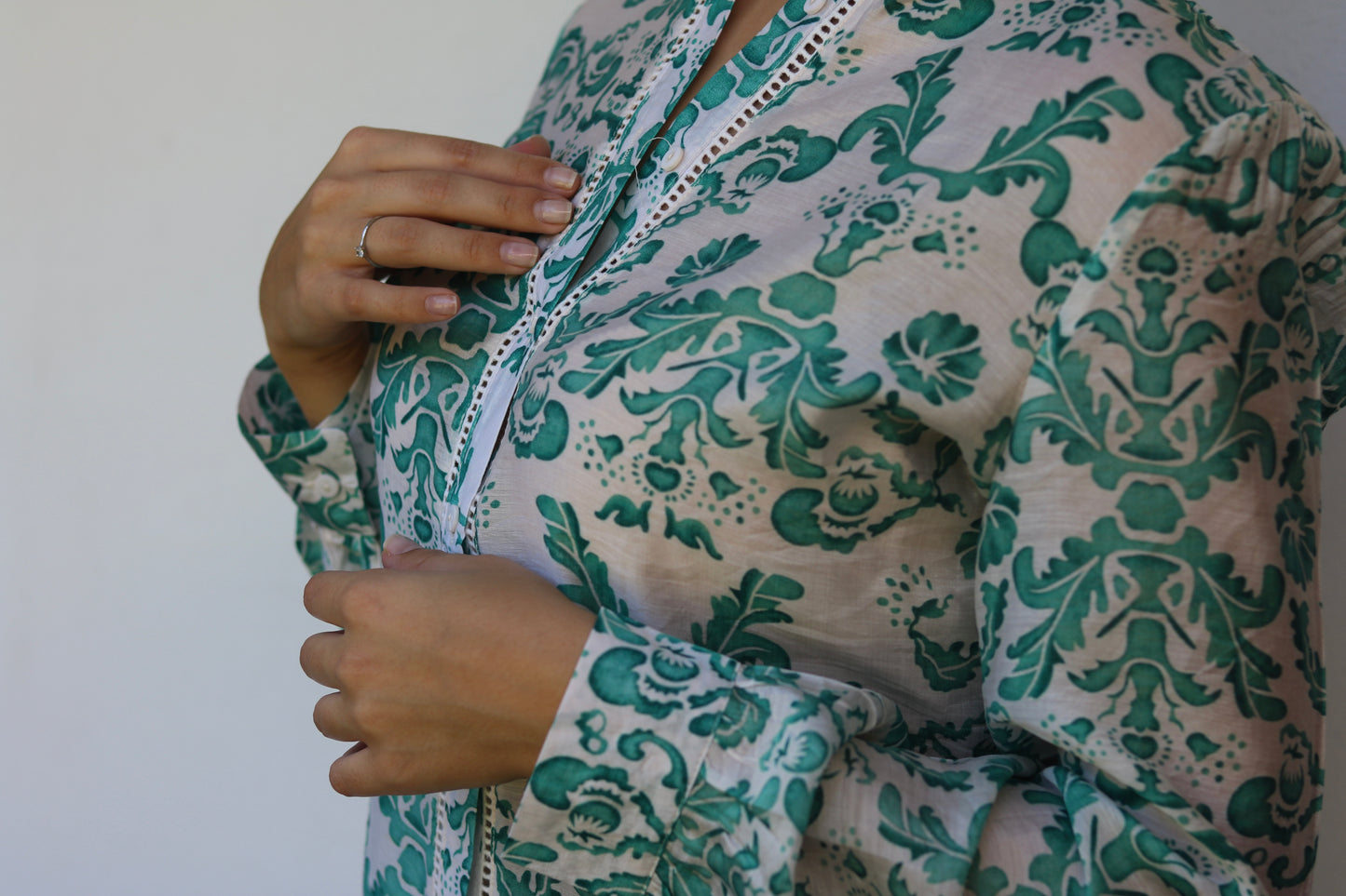 Camisa Água-marinha
